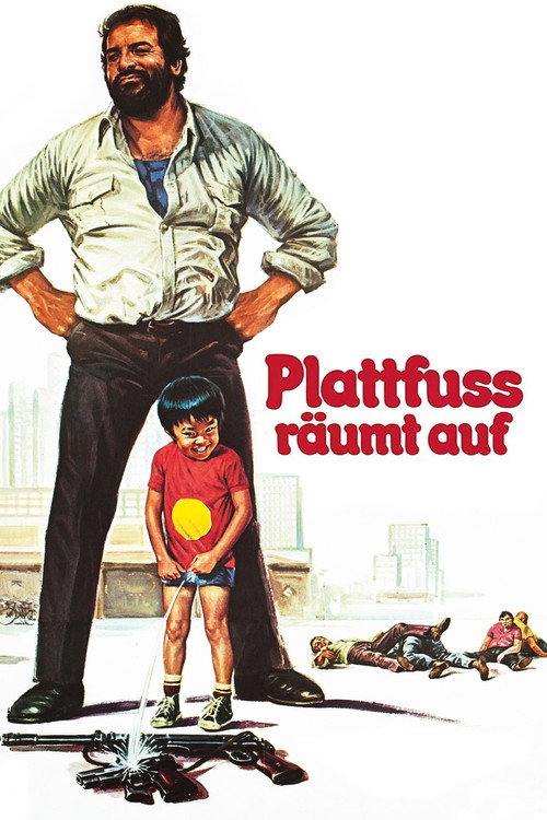 Poster von Plattfuss räumt auf