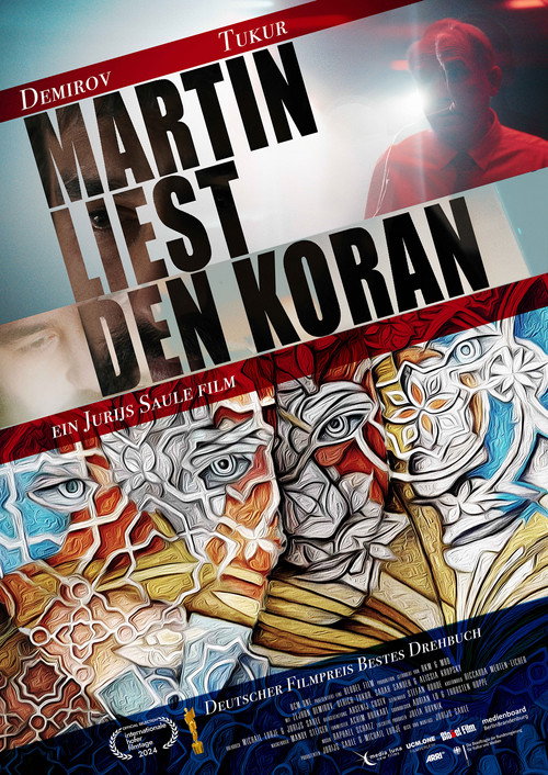 Poster von Martin liest den Koran