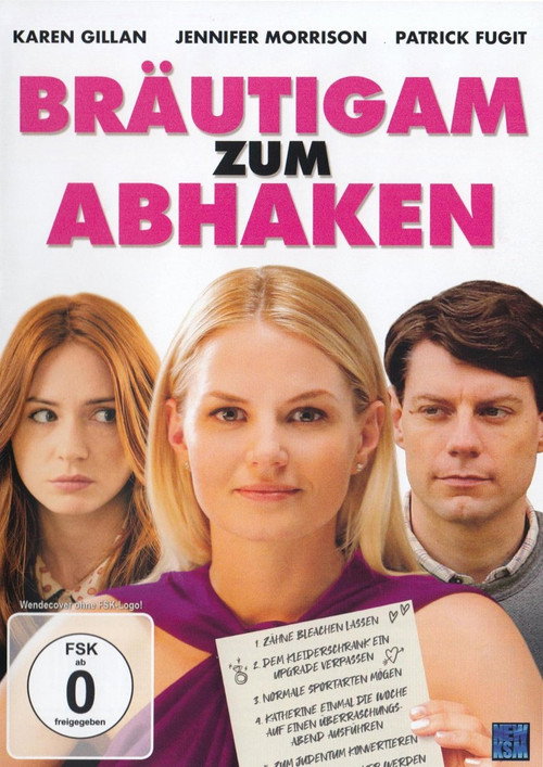 Poster von Bräutigam zum Abhaken