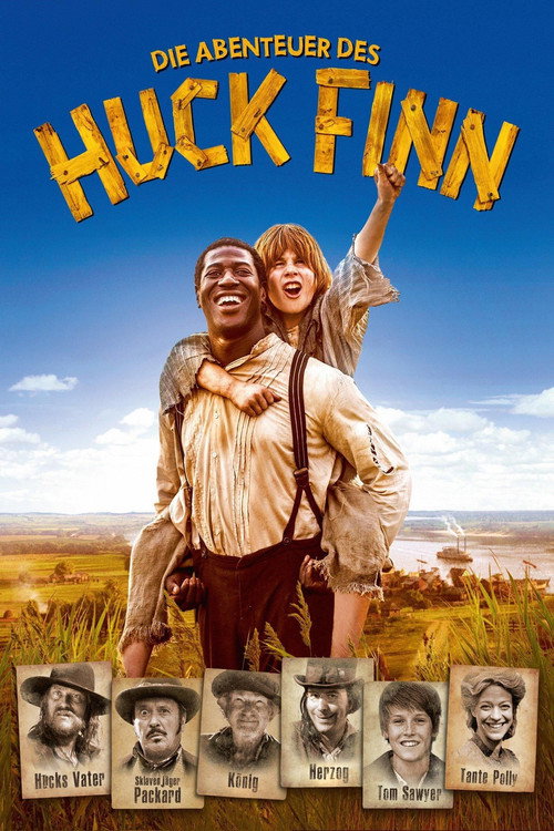 Poster von Die Abenteuer des Huck Finn