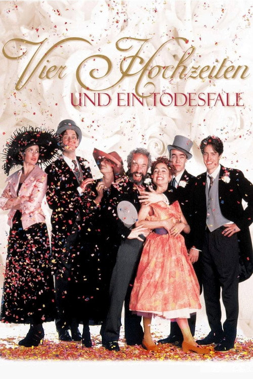 Poster von Vier Hochzeiten und ein Todesfall