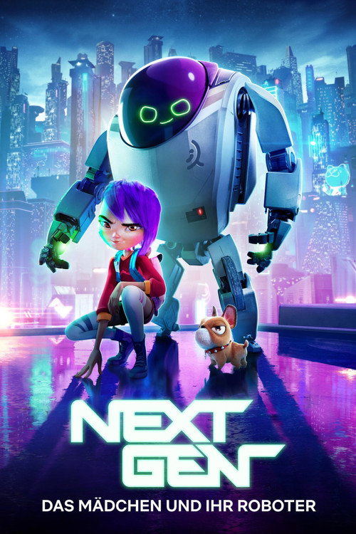Poster von Das Mädchen und ihr Roboter