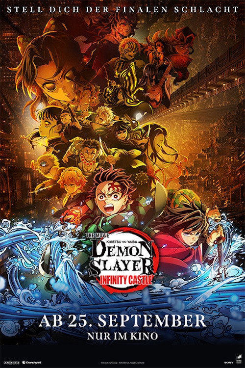Poster von Demon Slayer: Kimetsu no Yaiba Infinity Castle