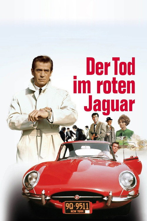 Poster von Jerry Cotton - Der Tod im roten Jaguar