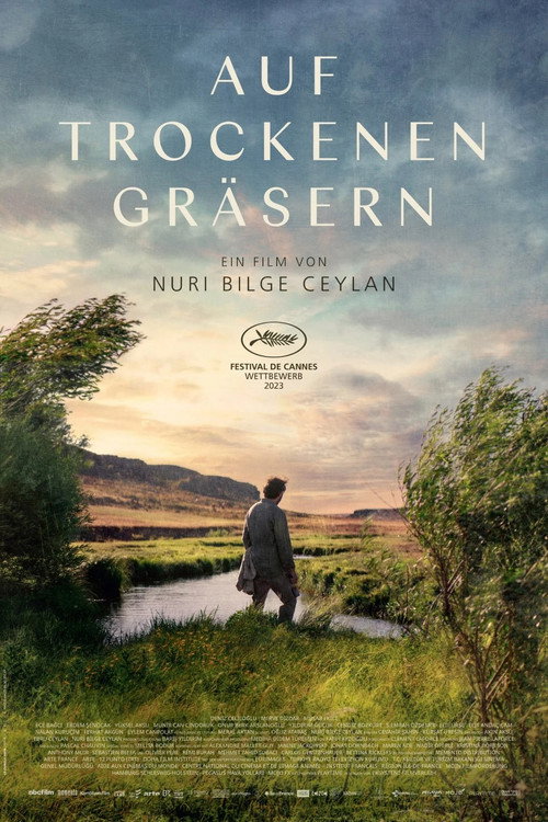 Poster von Auf trockenen Gräsern