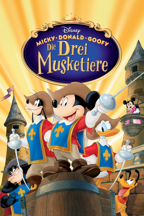 Poster von Micky, Donald, Goofy - Die drei Musketiere