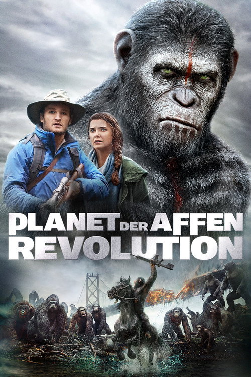 Poster von Planet der Affen - Revolution