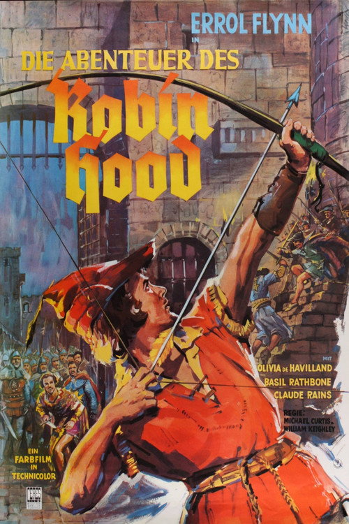 Poster von Die Abenteuer des Robin Hood