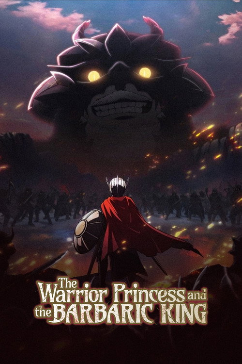 Poster for The Warrior Princess and the Barbaric King