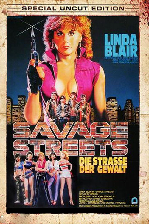 Poster von Savage Streets - Die Straße der Gewalt