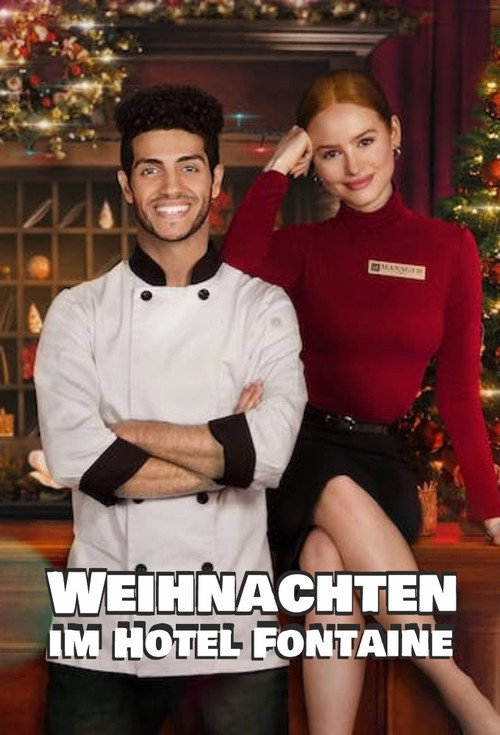 Poster von Weihnachten im Hotel Fontaine