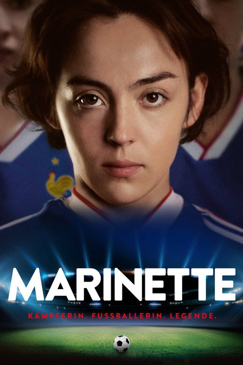 Poster von Marinette - Kämpferin. Fussballerin. Legende.