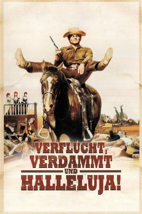 Poster von Verflucht, verdammt und Halleluja