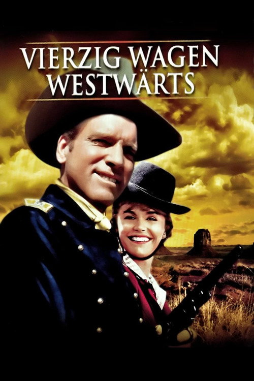 Poster von Vierzig Wagen westwärts