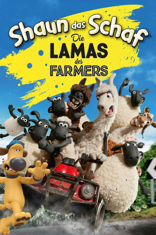 Poster von Shaun das Schaf - Die Lamas des Farmers