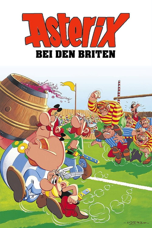 Poster von Asterix bei den Briten