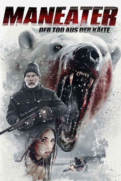 Poster von Maneater - Der Tod aus der Kälte