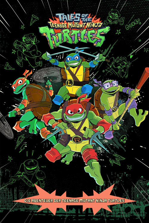 Poster von Die Abenteuer der Teenage Mutant Ninja Turtles