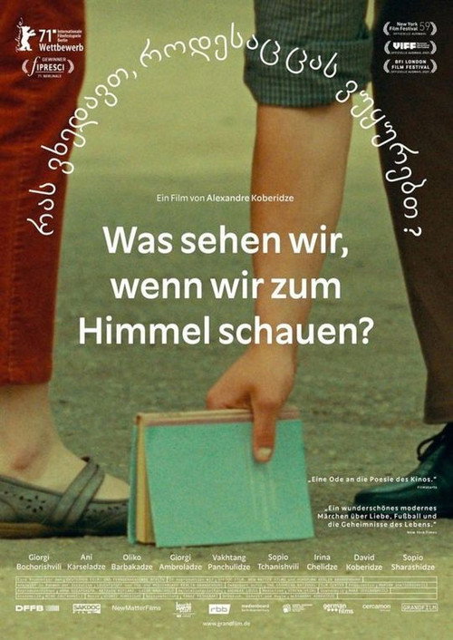 Poster von Was sehen wir, wenn wir zum Himmel schauen?