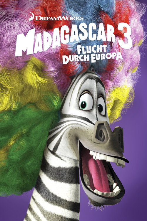 Poster von Madagascar 3 - Flucht durch Europa