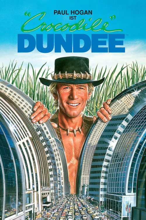 Poster von Crocodile Dundee - Ein Krokodil zum Küssen