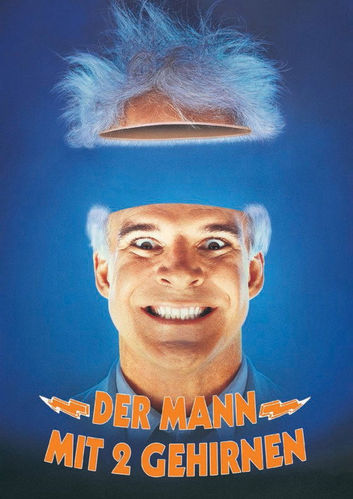 Poster von Der Mann mit den zwei Gehirnen