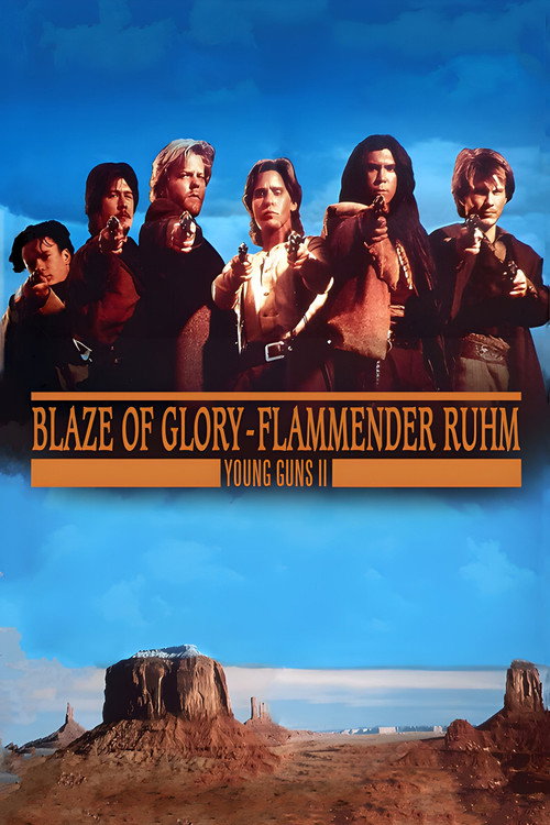 Poster von Blaze of Glory - Flammender Ruhm