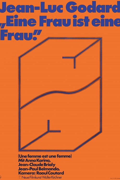 Poster von Eine Frau ist eine Frau