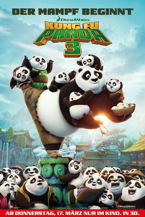 Poster von Kung Fu Panda 3