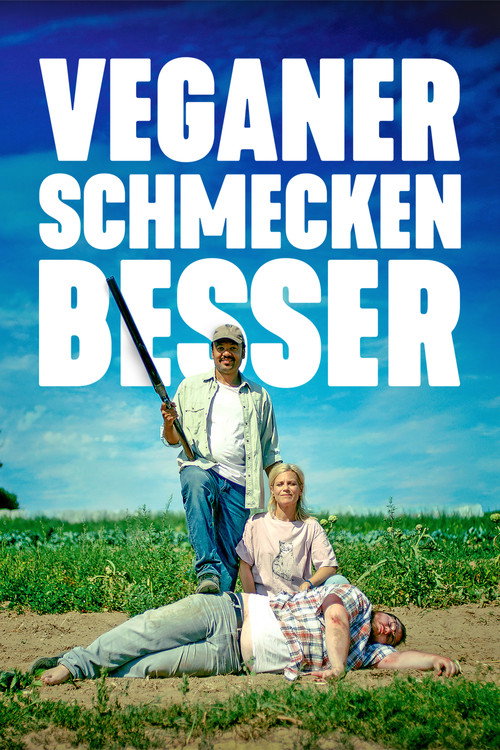Poster von Veganer schmecken besser - Erst killen, dann grillen!
