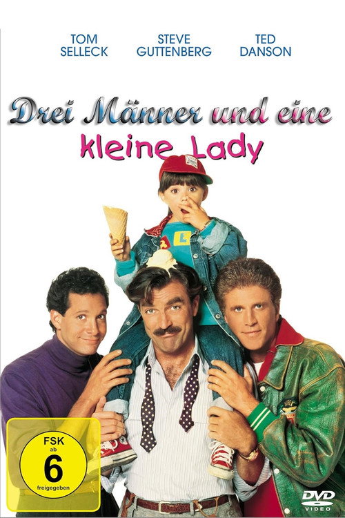 Poster von Drei Männer und eine kleine Lady