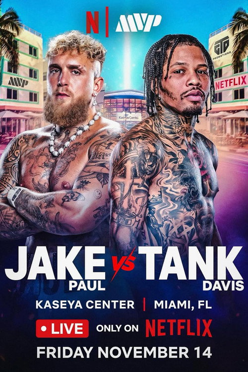 Poster for Jake Paul vs. Tank Davis