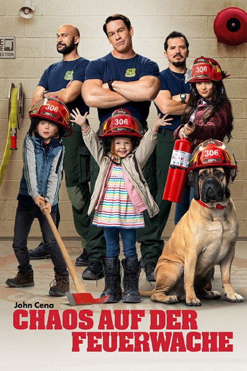 Poster von Chaos auf der Feuerwache