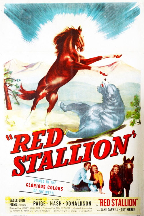 Poster von Der rote Teufel