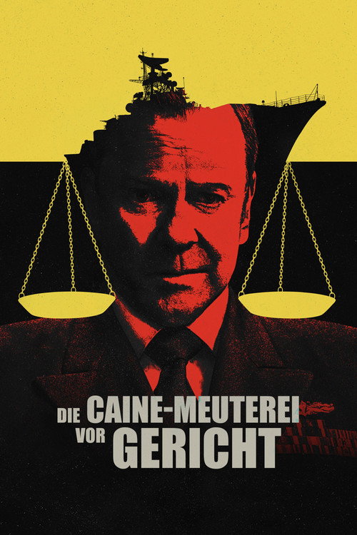 Poster von Die Caine-Meuterei vor Gericht