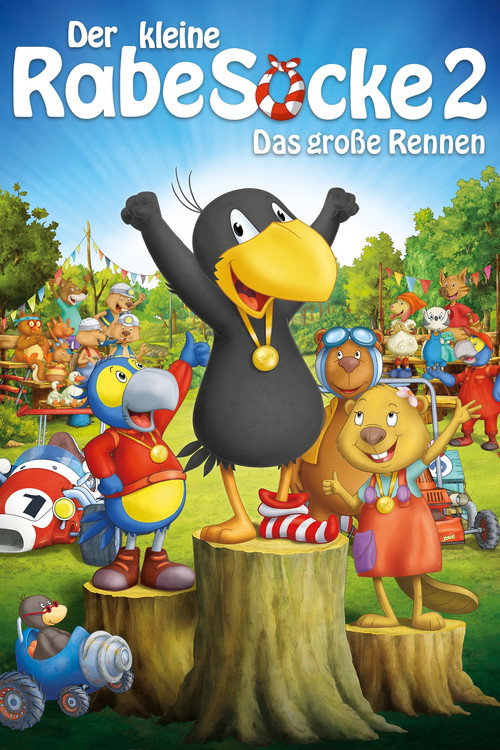 Poster von Der kleine Rabe Socke 2 - Das große Rennen