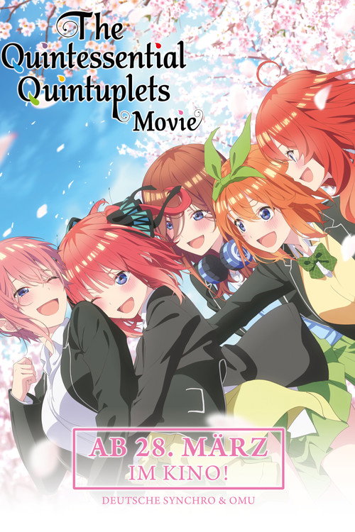 Poster von The Quintessential Quintuplets Movie