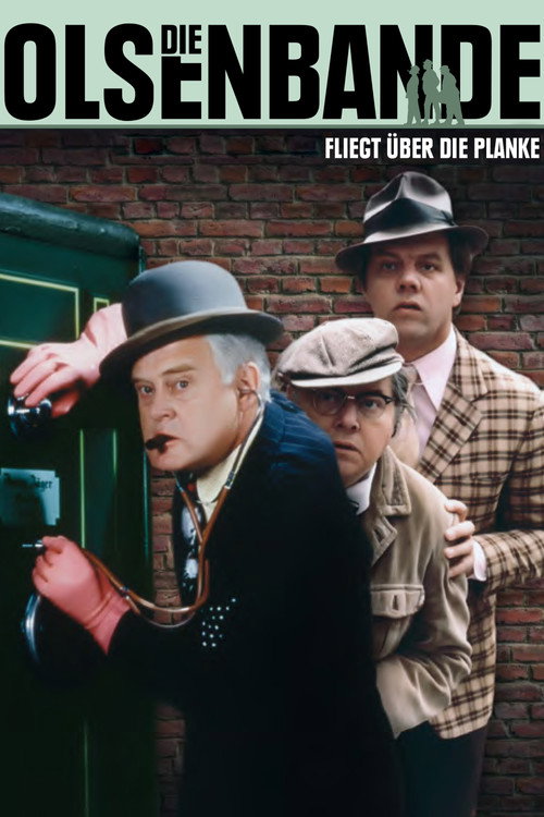 Poster von Die Olsenbande fliegt über die Planke
