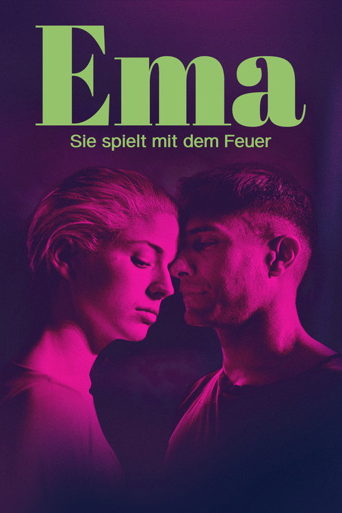 Poster von Ema - Sie spielt mit dem Feuer