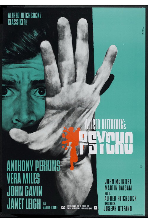 Poster von Psycho