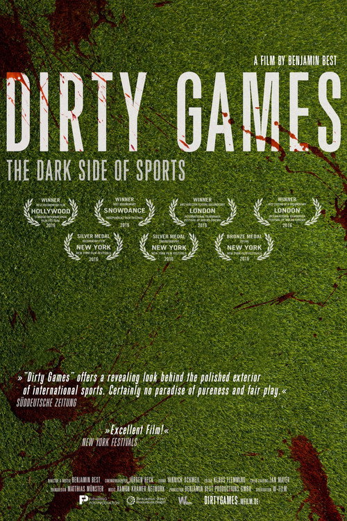 Poster for Dirty Games: The Dark Side of Sports