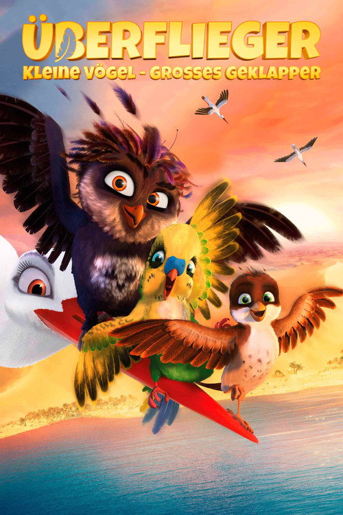 Poster von Überflieger - Kleine Vögel, großes Geklapper