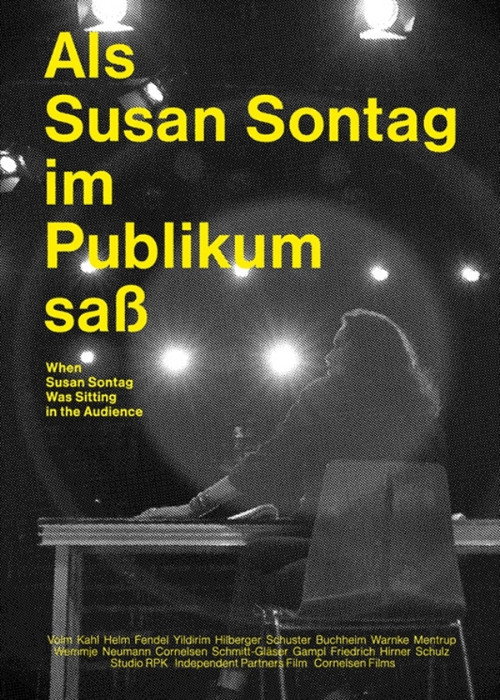 Poster von Als Susan Sontag im Publikum saß