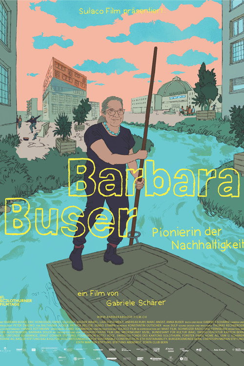 Poster for Barbara Buser – Swiss Pioneer of Sustainability