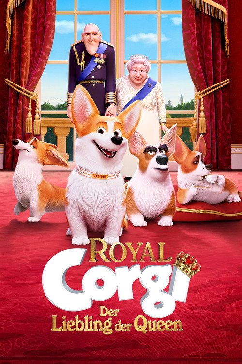 Poster von Royal Corgi - Der Liebling der Queen