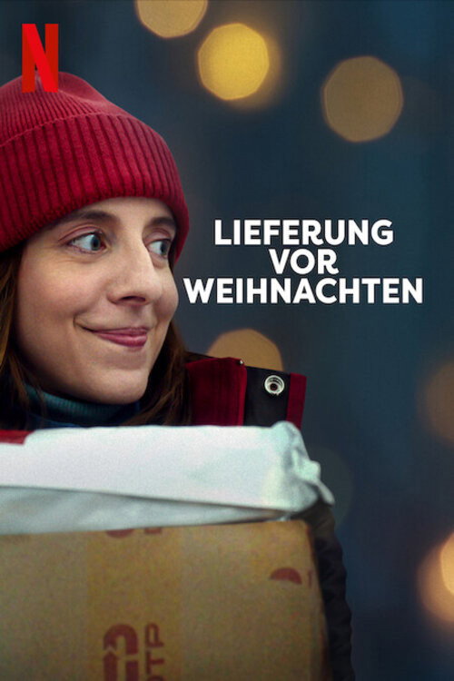 Poster von Lieferung vor Weihnachten