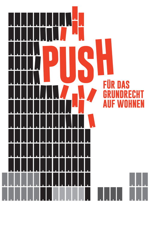 Poster von Push: Für das Grundrecht auf Wohnen