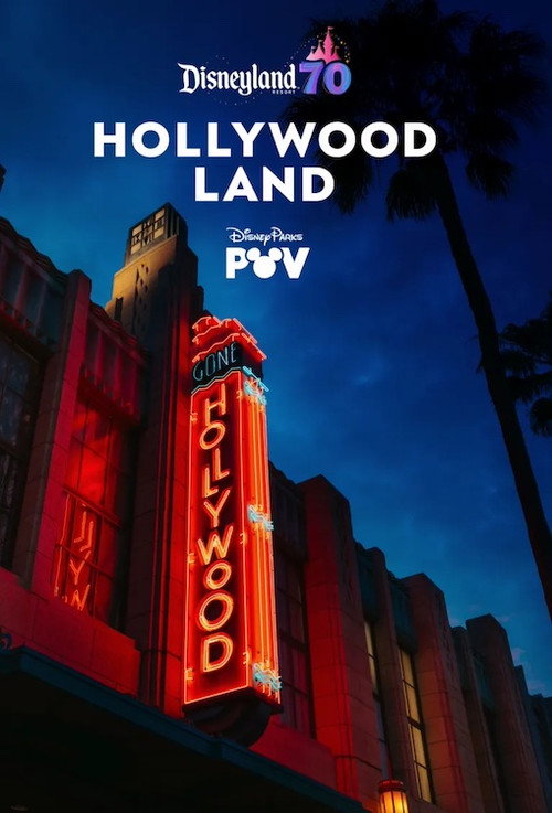 Poster for Hollywood Land | Disneyland Resort