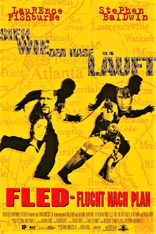 Poster von Fled - Flucht nach Plan