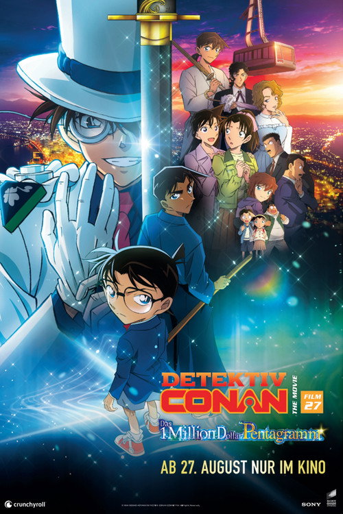 Poster von Detektiv Conan: Das 1-Million-Dollar-Pentagramm